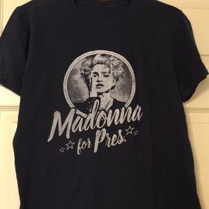 madonna for president t-shirt